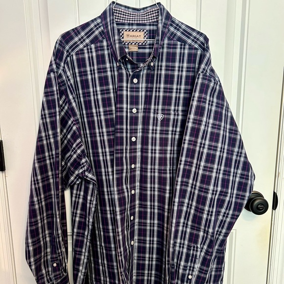 Ariat Other - Ariat button down shirt in purple
